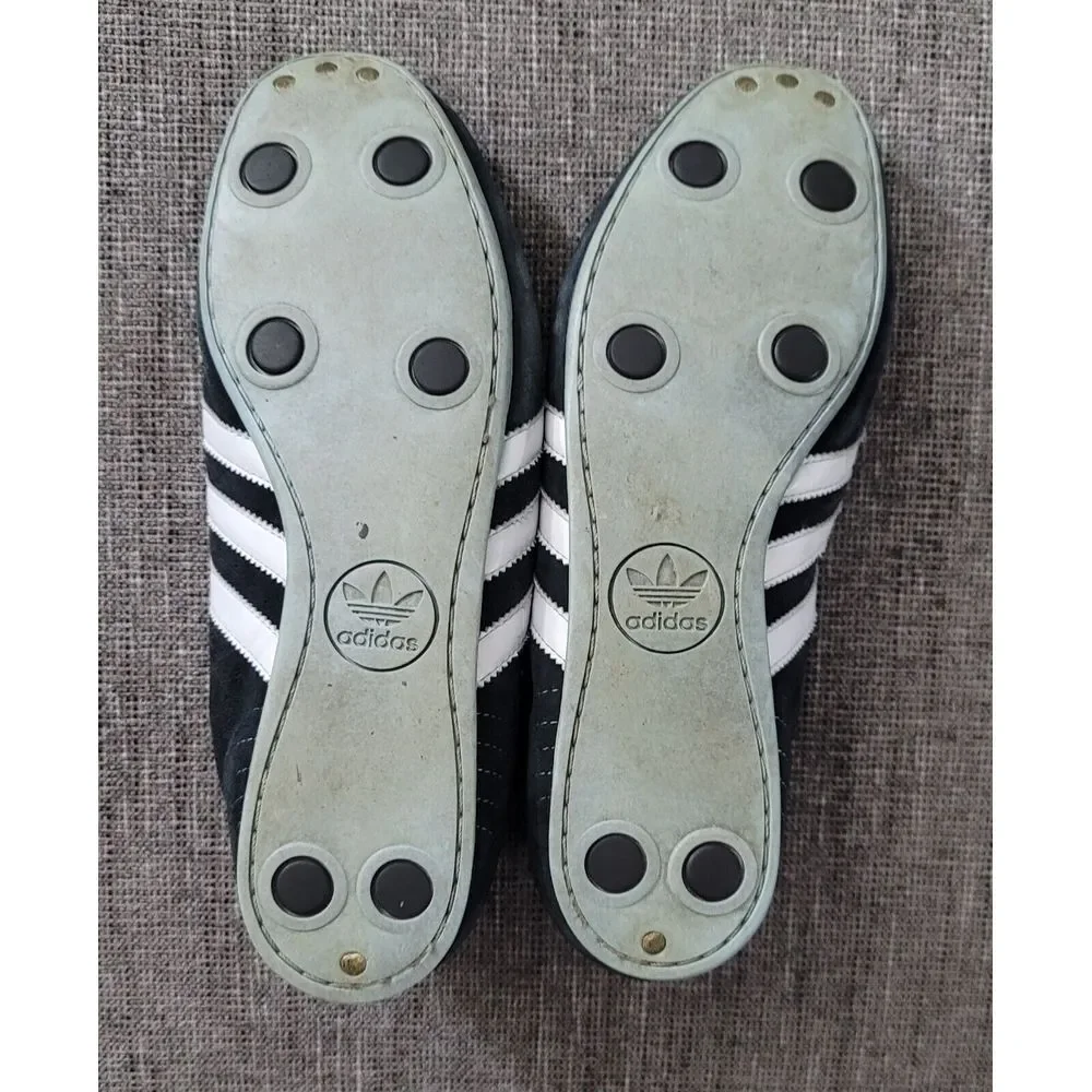 Adidas Men's Vtg Gerd Müller Black‎ Suede Football Soccer Boots Cleats Size 11.5